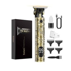 Cordless Hair Clippers for Men Professional Beard Trimmers